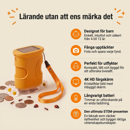 Zuumi™ 4K - Utforsknings mikroskåp